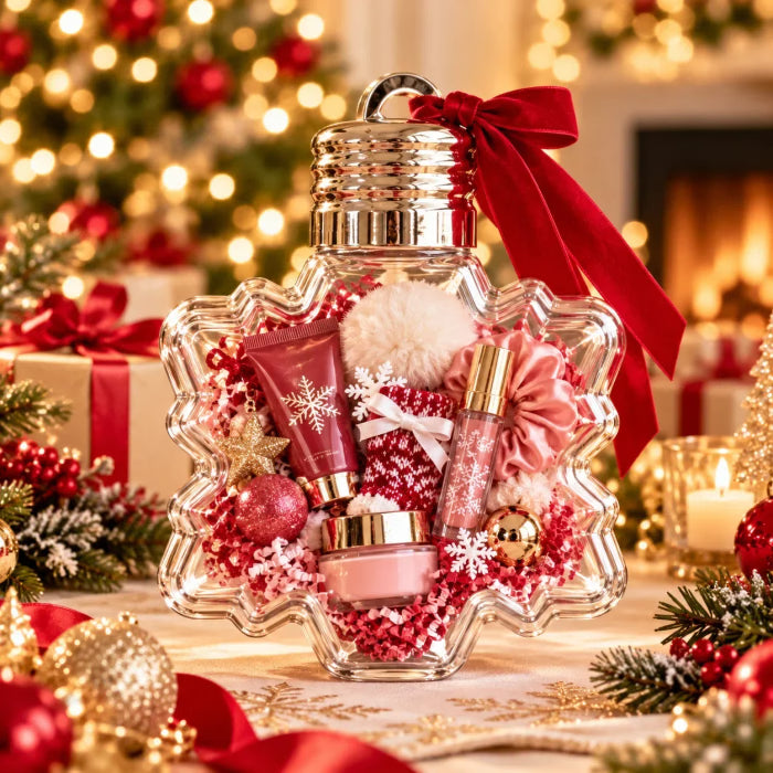 🎄🎁Gaveæske med juleklokke – gør-det-selv
