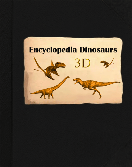 ⏰Historisk laveste pris: Spar 50% - 🦖3D Prehistoric Dinosaur Encyclopedia📙Hardcover Edition🔥