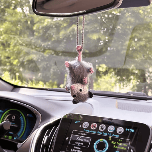 🔥Possum bilamulet (100 % håndstrikket）