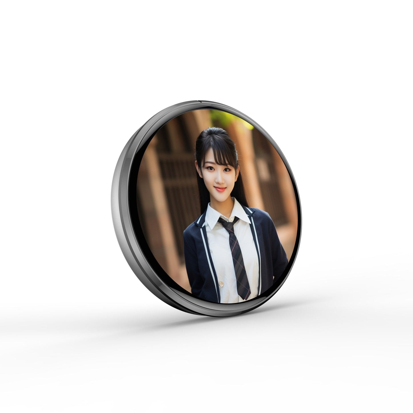 📱 Pixel Touch Digital Badge Screen – 📸 500 mAh letvægtsfoto/video/GIF-pin