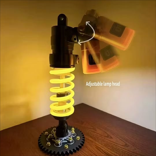🎁Farsdags-tilbud🔥Inspirerende lampe i form af en støddæmper – justerbar LED-lampe til gamere og bilentusiaster (⏰Gratis fragt)