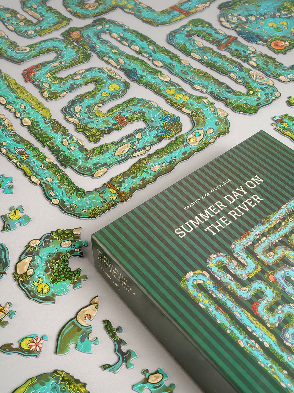 🧩All Edge Jigsaw Challenge - 🤯Hvert stykke er en udfordrin