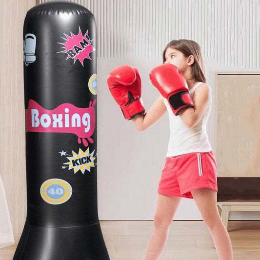 🥊 Hoppende boksepartner Oppustelig tumbler til børn! 🤸♂️