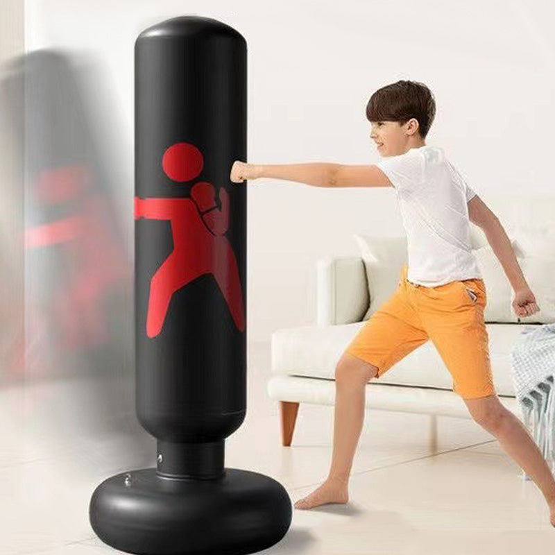 🥊 Hoppende boksepartner Oppustelig tumbler til børn! 🤸♂️