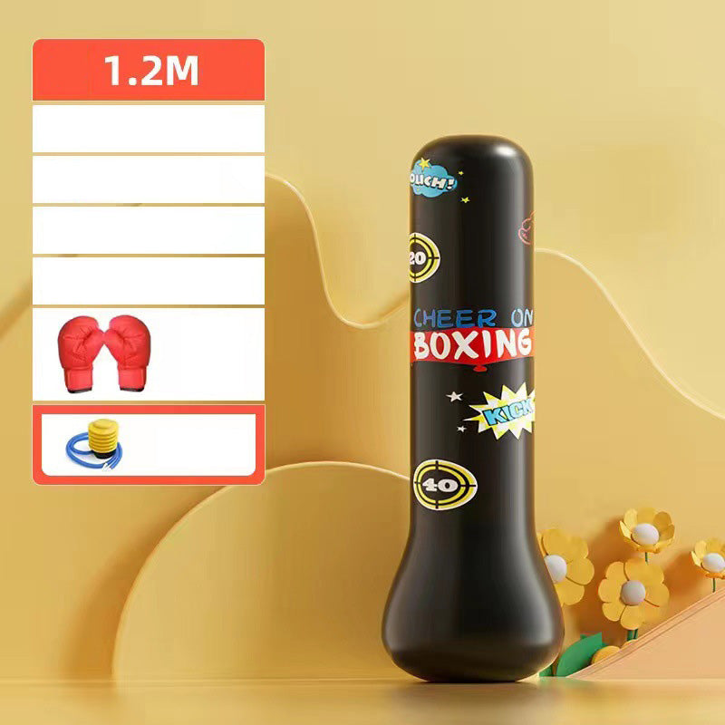 🥊 Hoppende boksepartner Oppustelig tumbler til børn! 🤸♂️