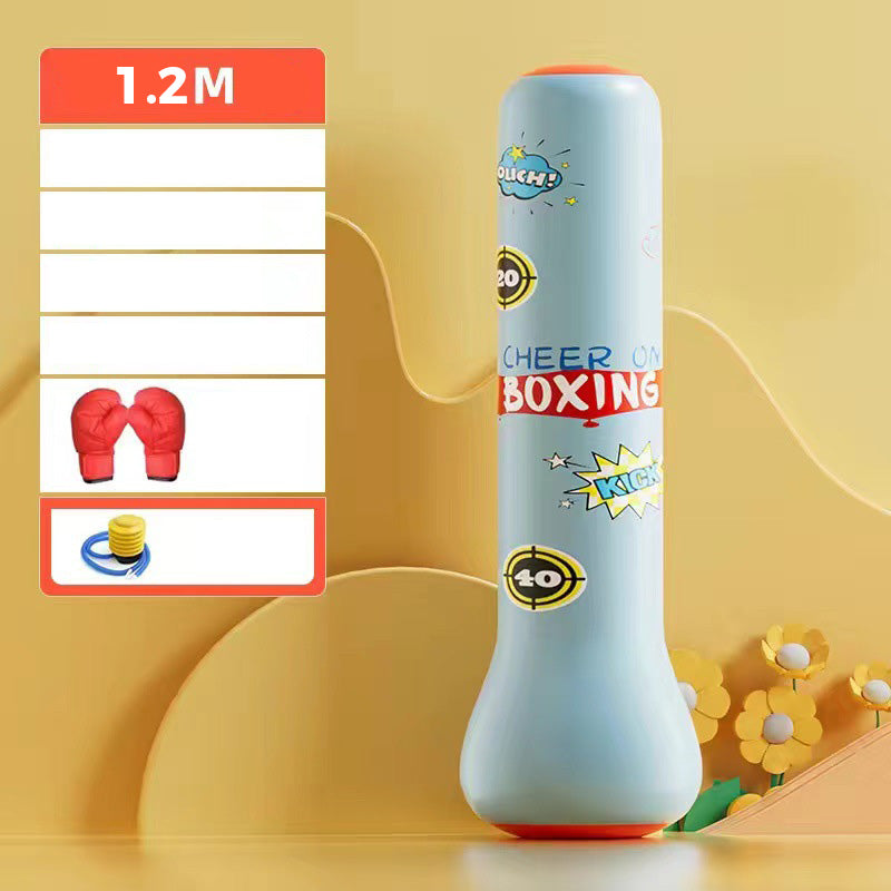 🥊 Hoppende boksepartner Oppustelig tumbler til børn! 🤸♂️