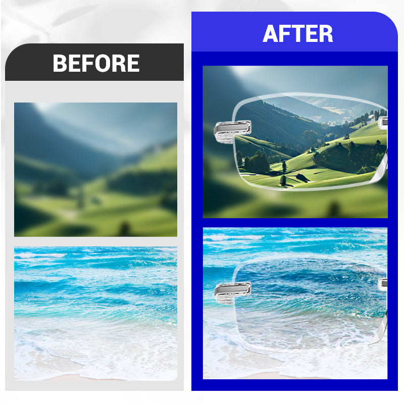 🔥Køb et par, få et gratis🔥Smarte læsebriller med autofokus｜Blålysfilter · Komfort hele dagen og krystalklart syn