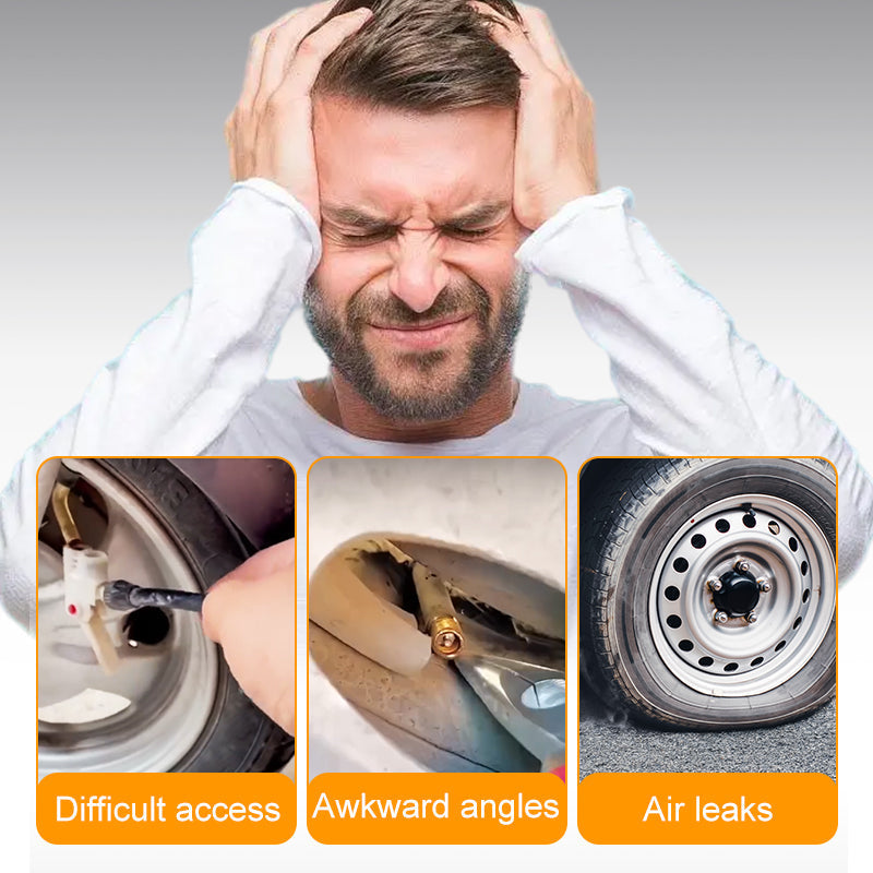 🔥Køb 1, få 1 gratis🔥Universel fleksibel ventilforlænger til dæk