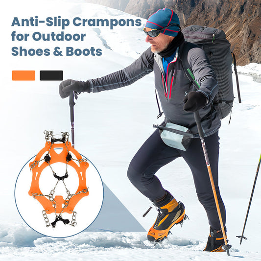 🔥HOT SALE🔥Skridsikre crampons til udendørs sko og støvler