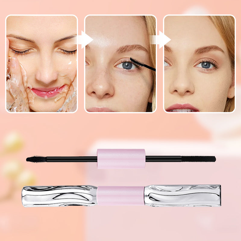 💄KØB 1, FÅ 1 GRATIS! ⚡ 2-i-1 langtidsholdbar mascara, der giver volumen og krøller – smudsfast, skånsom, multifunktionel ✨