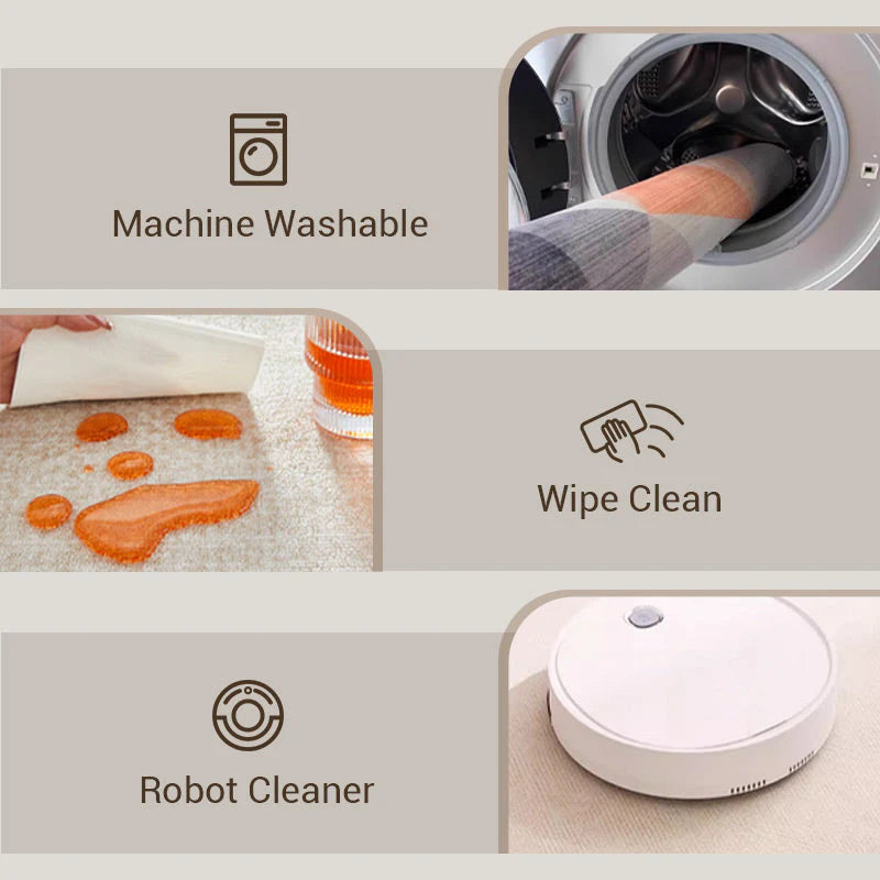 🥳 Luksus pletafvisende tæppe