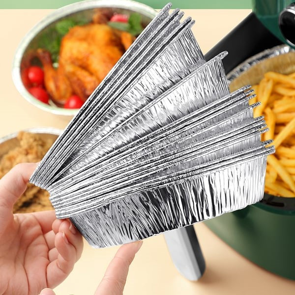 🥡Oliebestandig aluminiumsfolie