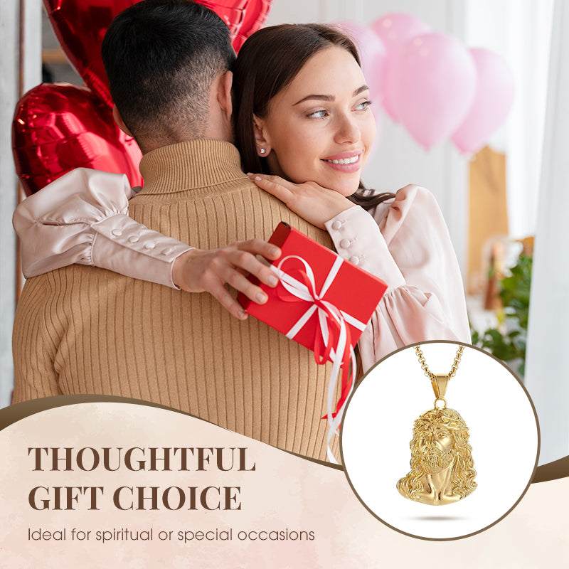 Jesus hoved halskæde