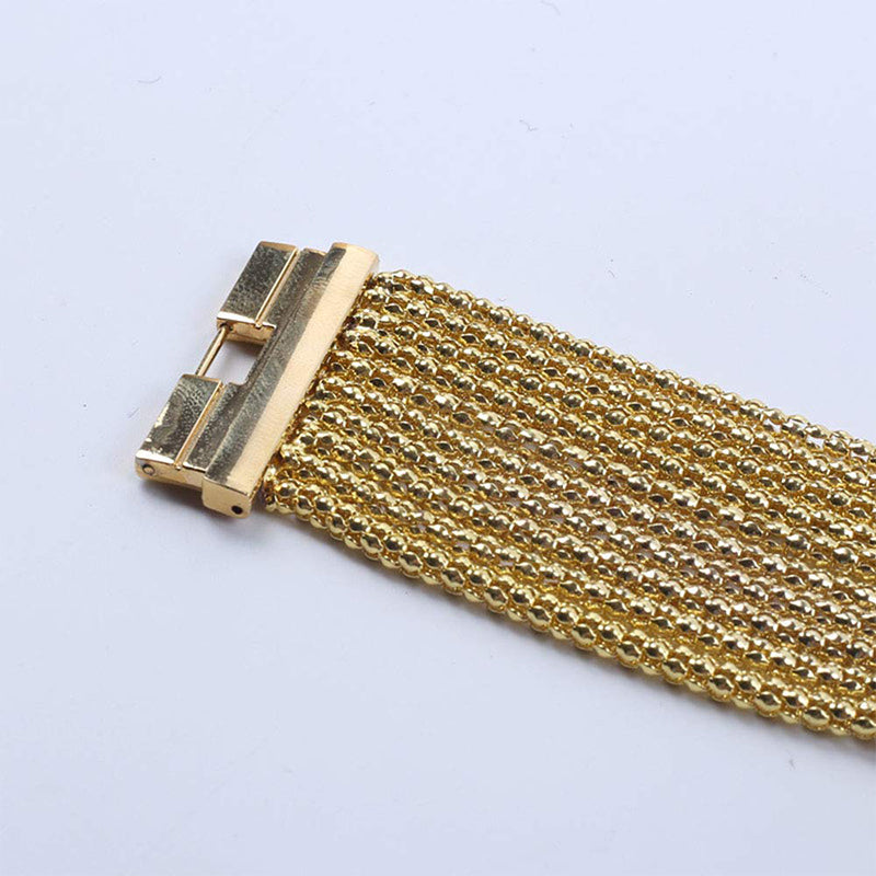 Diamantbesat kvindeur med kvartsværk