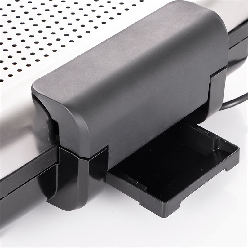 ⏳Begrænset tilbud⏰Røgfri indendørs grill 2200 W med nonstick-belægning🥩