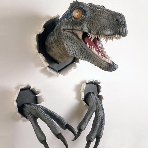 🎉3D dinosaur-vægdekoration🦖