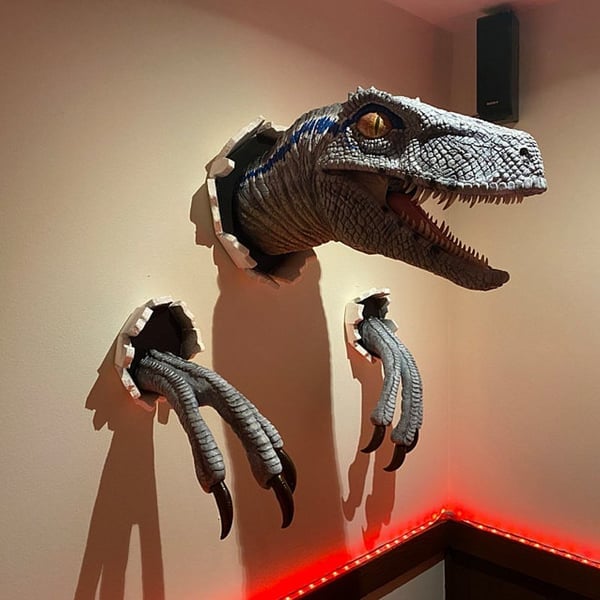🎉3D dinosaur-vægdekoration🦖