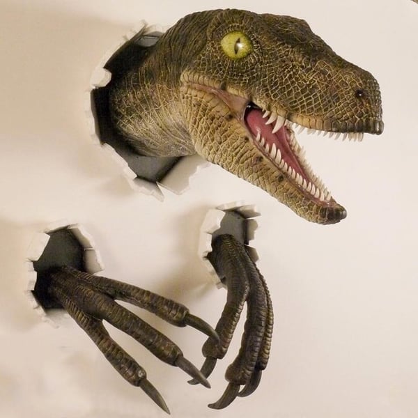 🎉3D dinosaur-vægdekoration🦖