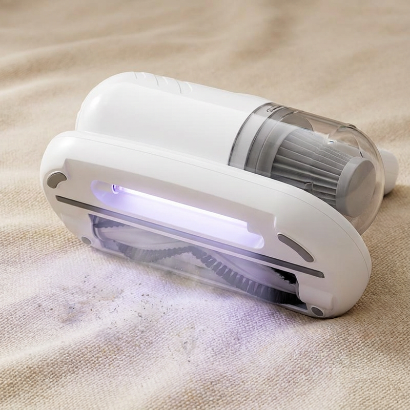 ⚡50.000+ SOLGT!💝Sengestøvsuger med UV-C-lys