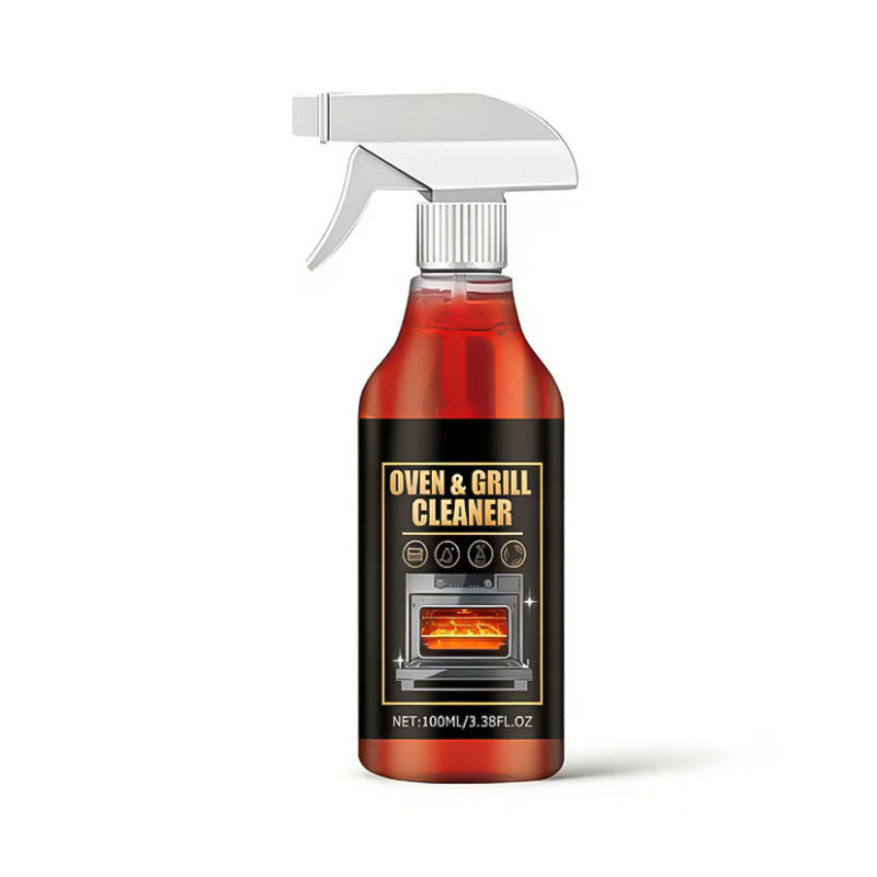 🧼 KØB 2 OG FÅ 1 GRATIS! ✨ Rengøringsspray til ovn og grill – opløser fedt på 5 minutter, uden at skrubbe, og fjerner lugte