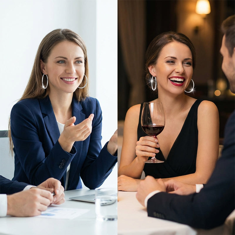 🎉KØB 1, FÅ 1 GRATIS🎁Diam🎉 KØB 1, FÅ 1 GRATIS 🎁 Diamantslebne hoopøreringe til kvinder – elegante, funklende 💎 Diamantslebne hoopøreringe til kvinder
