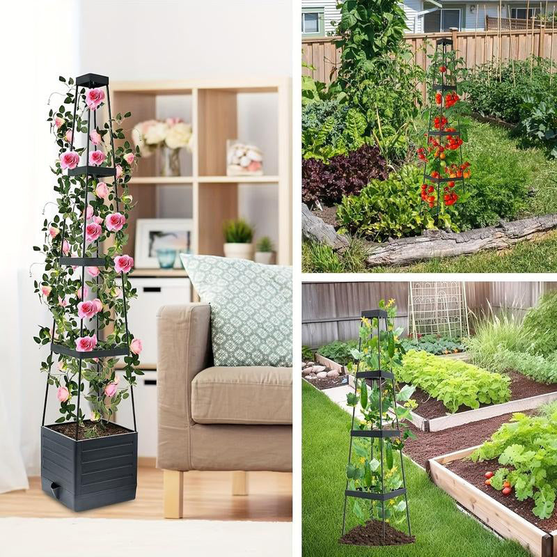 ⏳Begrænset tilbud⏰Højbede med espalier