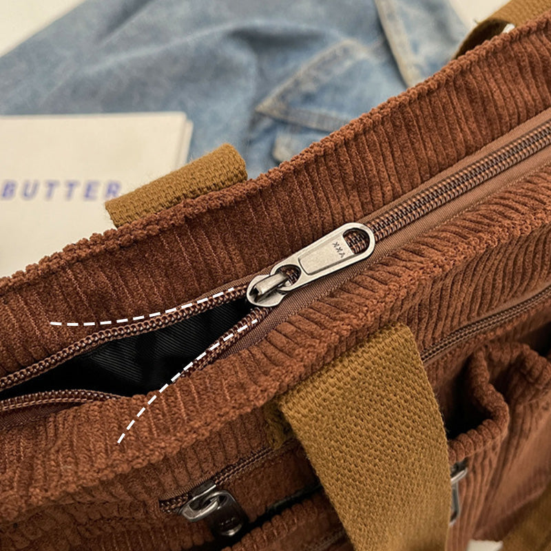 🤎 Elegant skuldertaske i vintage-stil – ensfarvet, praktisk og stilfuld til hverdagsbrug