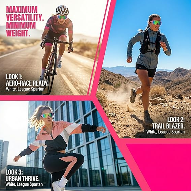 🎉 Udsalg 2026 — Over 96.000 solgt! 🕶️ Polariserede sportsolbriller til mænd og kvinder – UV400 og farvede spejlglas 🏃