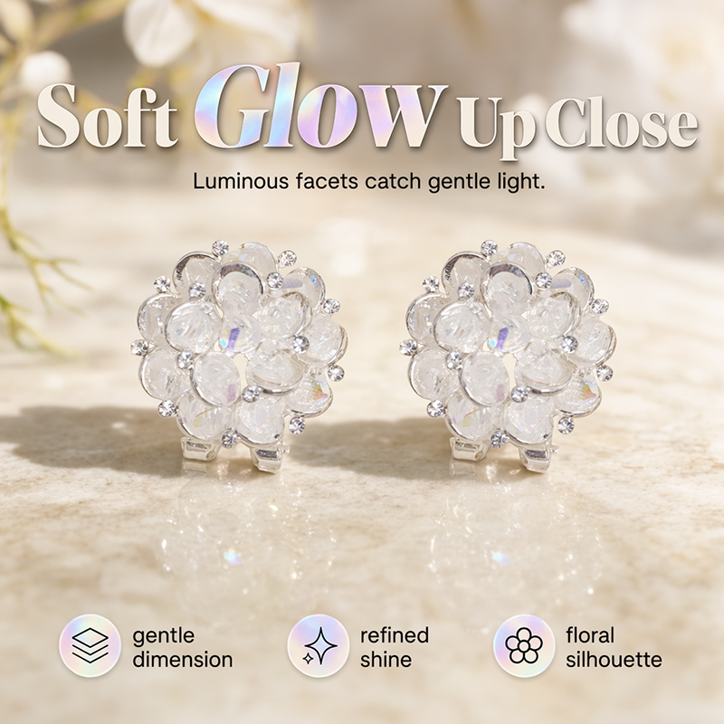 💎 Udsalg 2026 — Over 52.000 solgt!✨ Elegante ørestikker med blomstermotiv – glitrende detaljer og let og behagelig pasform 🌸