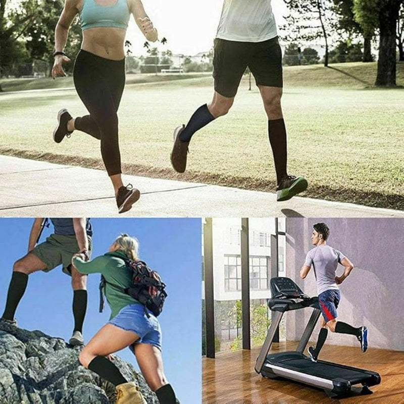 🧦 BEGRÆNSET TILBUD: 50 % RABAT! ⚡ Unisex-kompressionsstrømper med kobber og gradueret kompression – giver støtte, holder fødderne friske og passer til mange forskellige situationer ✨