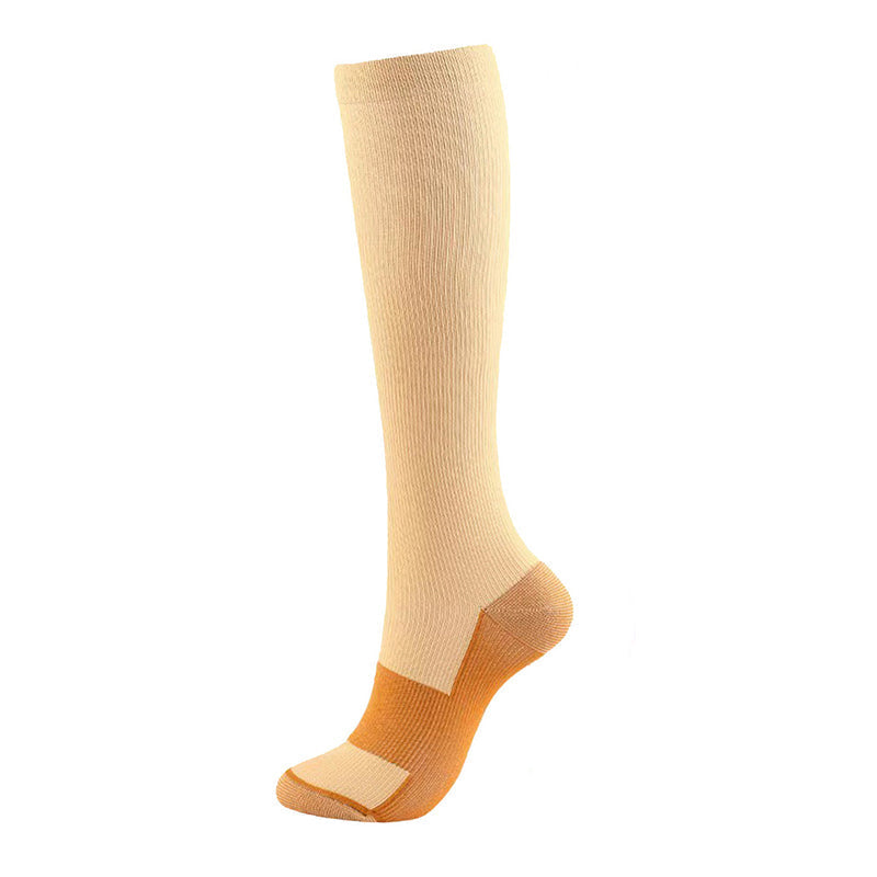🧦 BEGRÆNSET TILBUD: 50 % RABAT! ⚡ Unisex-kompressionsstrømper med kobber og gradueret kompression – giver støtte, holder fødderne friske og passer til mange forskellige situationer ✨