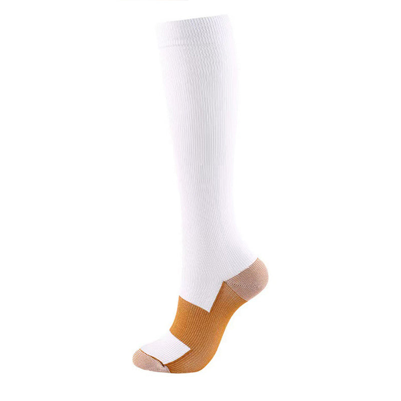 🧦 BEGRÆNSET TILBUD: 50 % RABAT! ⚡ Unisex-kompressionsstrømper med kobber og gradueret kompression – giver støtte, holder fødderne friske og passer til mange forskellige situationer ✨