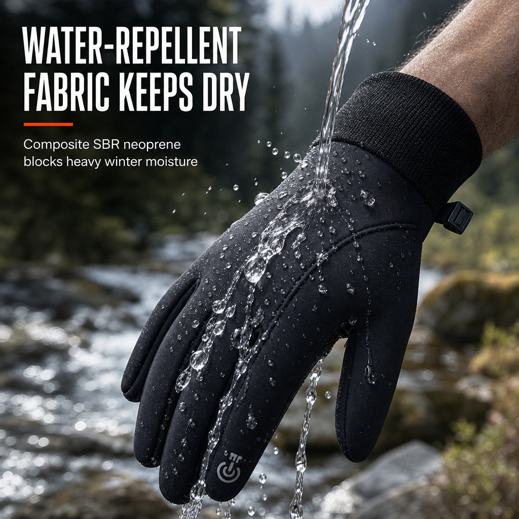 🧤 50 % RABAT I BEGRÆNSET PERIODE! ❄️ Termohandsker i høj kvalitet – varme, touchscreen-kompatible, skridsikre ✨